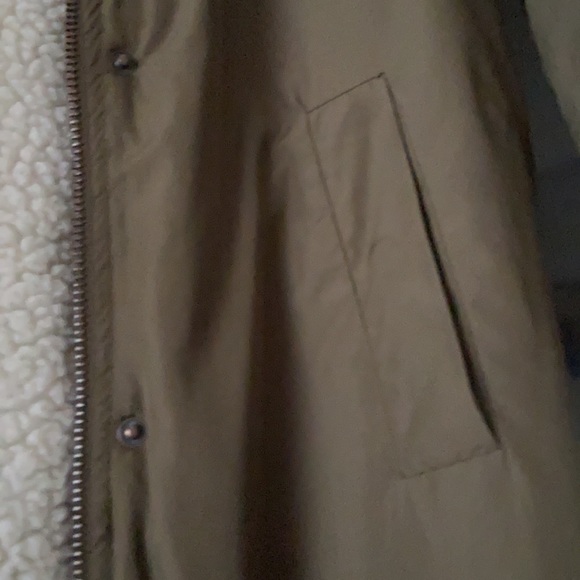 HOODED WINTER JACKET SHERPA LINED - Picture 6 of 11